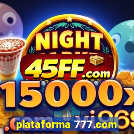 plataforma 777.com